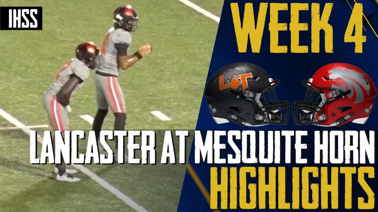 Lancaster Triumphs in District of Doom Opener | High School Football Highlights