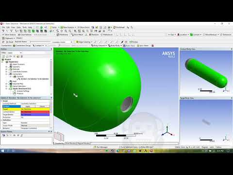 ANSYS ACP Tutorial - Analysis Composite Pressure Vessel with Liner