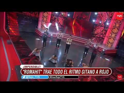 Romahit en rojo junto a Dorel radoban y gichi