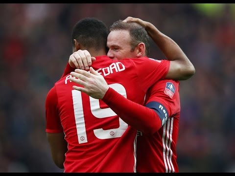 Manchester United 4-0 Reading | GOALS: Rooney, Martial, Rashford (2)