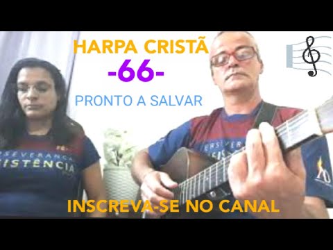 hino 66 da #HARPA CRISTÃ - Pronto a salvar - #VIOLÃO para iniciantes TOM-B)