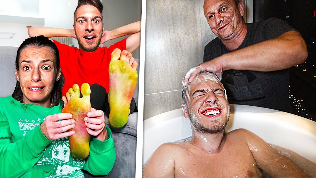 My Dad & Girlfriend Are My Slaves for 24 HOURS!