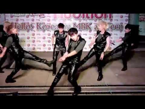 "Unleashed" cover  "Shock+Fiction" (B2ST/BEAST) @ audition "Hello! Korea by MBK & iTeen" #23