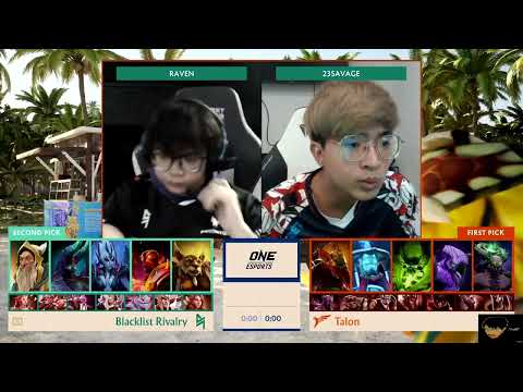 (Dota2) Talon Esports Vs Blacklist Rivalry - Game 2 Highlights (DPC SEA 2023 Tour 3: Division I)