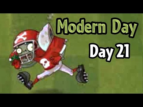 Plants vs Zombies 2 - Modern Day - Day 21: All-Star Zombie