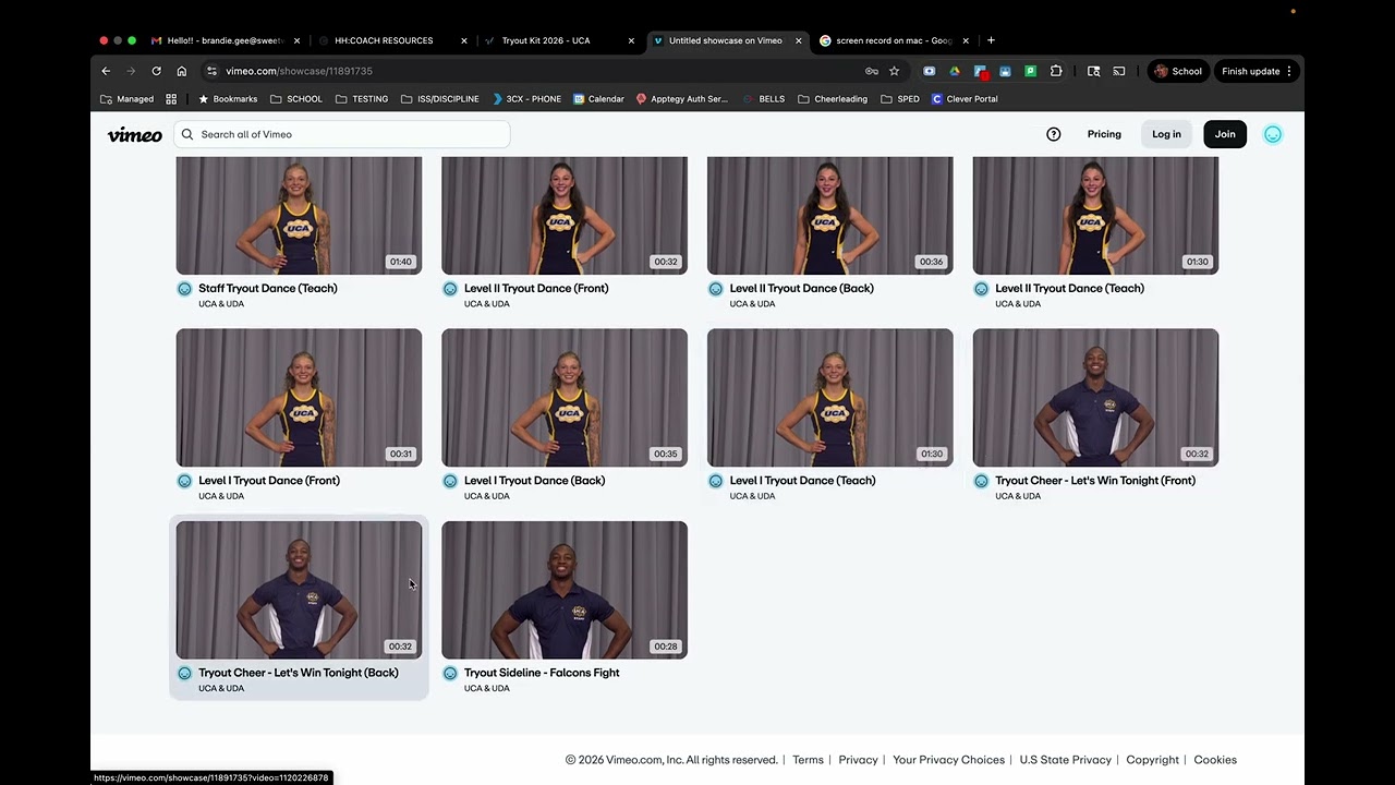 Cheer: Tryout Cheer 2026