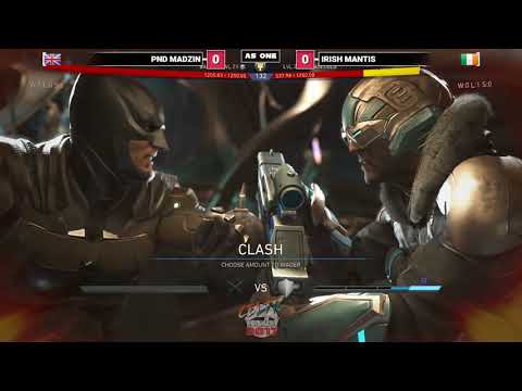 Celtic Throwdown 2017- IPS Injustice 2Top 8 PND Madzin Batman vs Irish Mantis Captain Cold