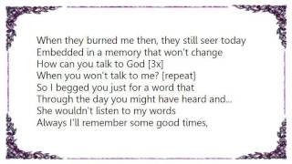 Hurt - Talking to God Lyrics