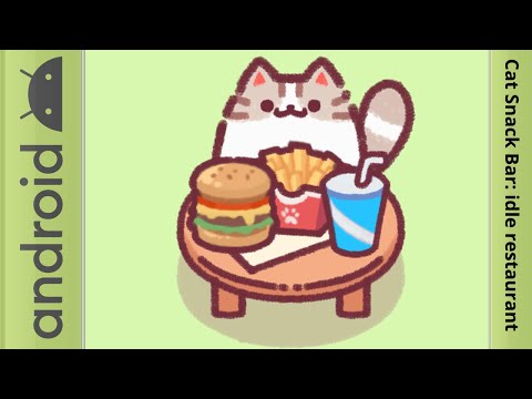 Cat Snack Bar: idle restaurant - Android [Longplay] - YouTube