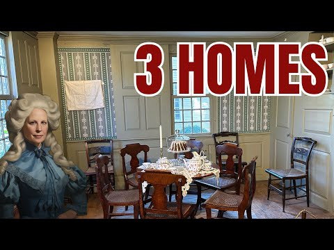 Colonial Charm Unveiled: A Tour of 3 Historic Homes