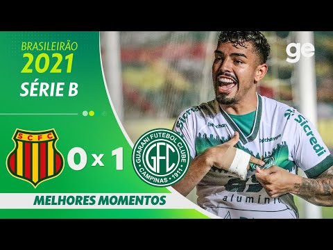 Gols e lances de Sampaio Corrêa x Guarani
