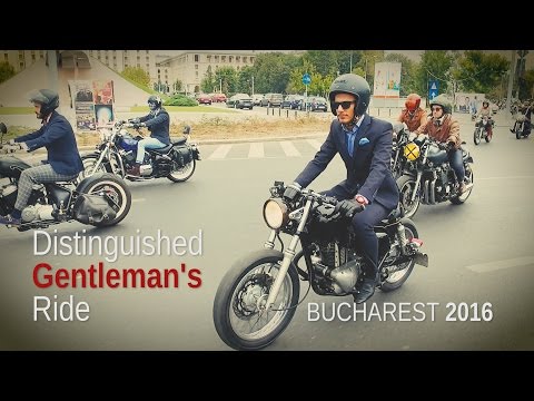 Distinguished Gentleman's Ride 2016 - Bucharest