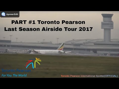 PART #1: Last Airside Tour Fall 2017 Toronto Pearson Airport (October 14 2017)