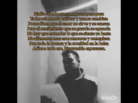 Rapeiròn!!!  cantante de barrio 😉✌️👍 toda la suerte en tus proyectos!!!