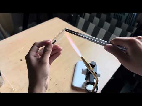 How to make a glass ampoules