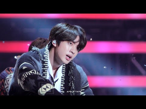 IDOL 가요대전 181225 방탄소년단 진 석진 직캠 BTS Jin focus fancam
