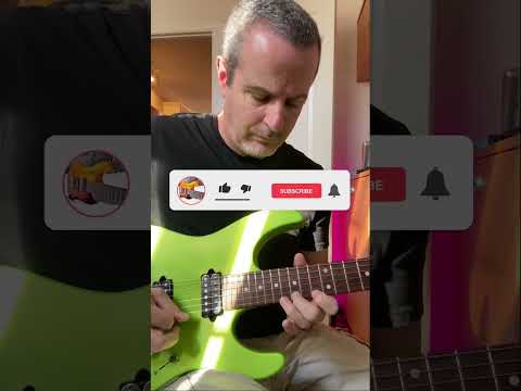 Learn to string skip (John Petrucci style)
