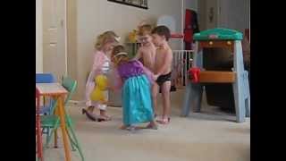 Quads play "Ring Around the Rosie"