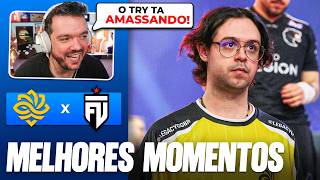 O QUE O TRY FEZ NESSE JOGO?! - LEGACY x FUT - MELHORES MOMENTOS - BLAST OPEN PORTO