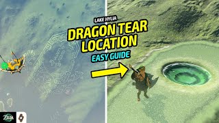 EASY Guide: Lake Hylia Dragon Tear Location | Tears of the Kingdom Walkthrough