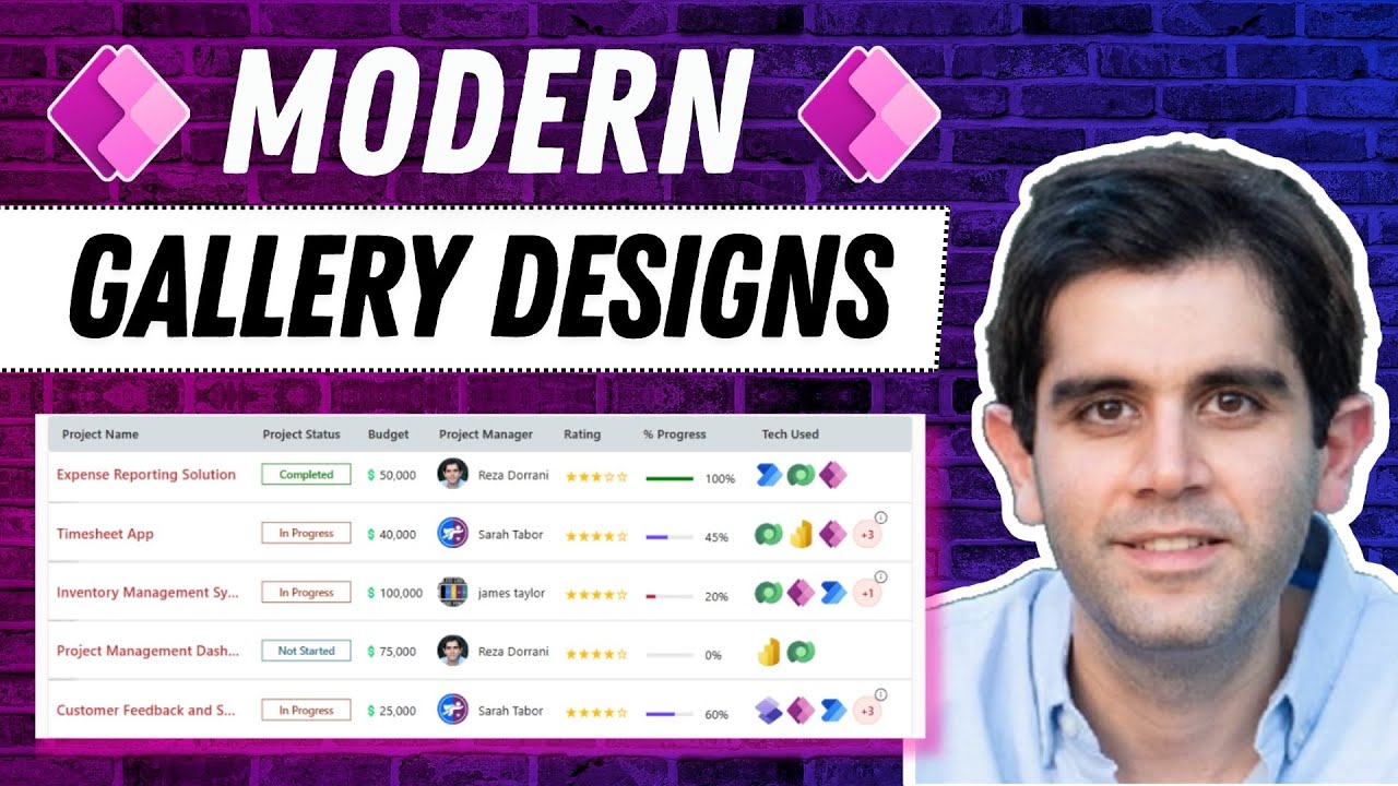 Modern Power Apps Gallery Design: Easy Tutorial