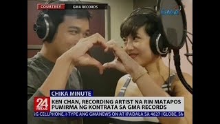Ken Chan, recording artist na rin matapos pumirma ng kontrata sa GMA records