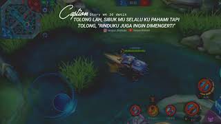 Download lagu STORY WA MOBILE LEGEND KEKINIAN 30 DETIK || Lagu Bahagia lah Bersamanya mp3