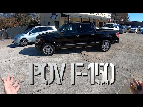 Here's a 2013 Ford F-150 Platinum EcoBoost | POV FULL TOUR Start Up & Test Drive | 1st Person View!!