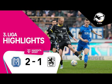 SV Meppen - TSV 1860 München | Highlights 3. Liga 22/23