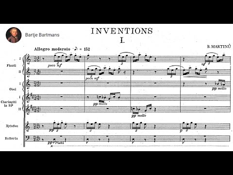 Bohuslav Martinů - Inventions (1934)