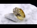 video - Georgian Revival Filigree Engagement Ring