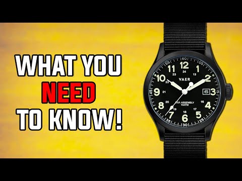 The Truth About Vaer Watches | C5 Tactical Field Solar Watch Review