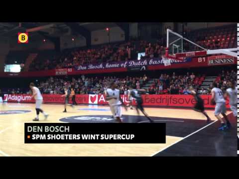Basketballers SPM Shoeters winnen Super Cup