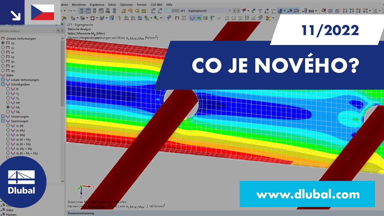 WIN | 11/2022 - Co je nového v programech RFEM 6 a RSTAB 9?