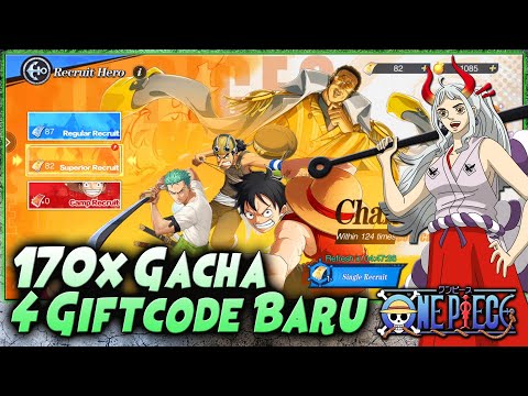 4 GIFTCODE | 170x GACHA | Update Team - 850k CP 🔥 One Piece New World Vigour Voyage