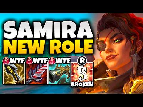 SAMIRA HAS A BRAND NEW ROLE IN LEAGUE OF LEGENDS! (NO LONGER AN ADC?)