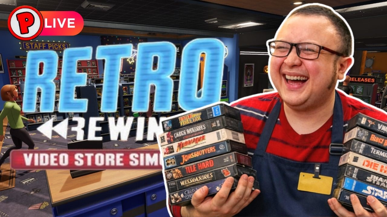 Jam Malam, Buka Toko   - Retro Rewind Video Store Simulator