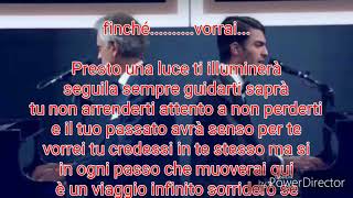 Fall on me - Andrea Bocelli feat Matteo Bocelli - Karaoke (Testo in italiano)