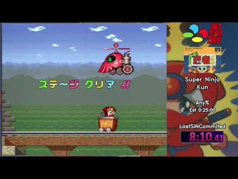 SNES Super Stars 2018 [001] - Super Ninja Kun (Any%) by LastSiNCommited