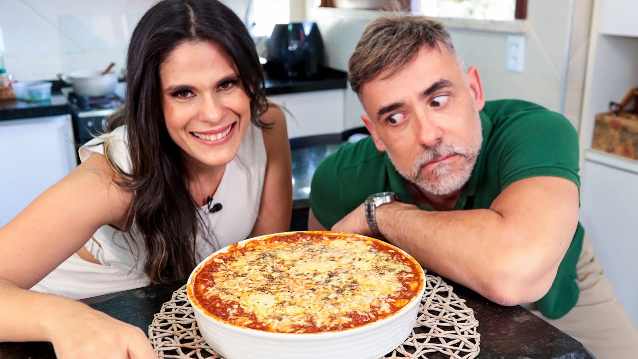 RECEITA SIMPLES DA LASANHA SAUDÁVEL DO DR. DAYAN SIEBRA