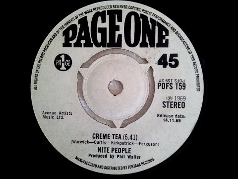Creme Tea - Nite People (1969)