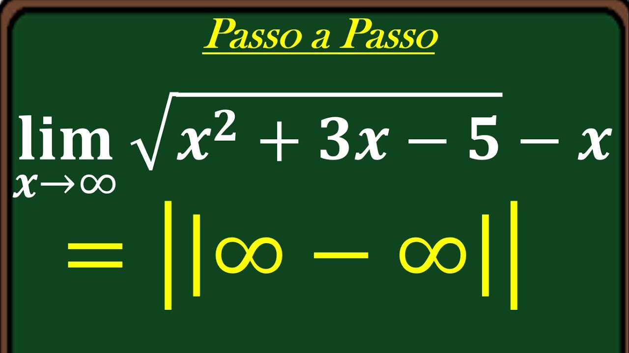 Limite de infinito menos infinito