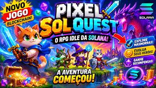 ⚔️ Pixel Sol Quest: Chinh Phục Hầm Ngục, Tăng Sức Mạnh Anh Hùng Và Săn Thưởng Cực Khủng! 🏆🚀