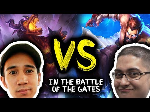 SIRHCEZ NASUS GOD VS TRICK2G GODYR - BATTLE OF THE GATES