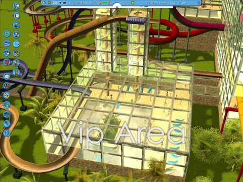 Roller Coaster Tycoon 3 Indoor Pool Complex Mass of Confusion