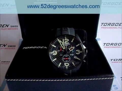 Torgoen T16302 Swiss Professional Pilots Watch