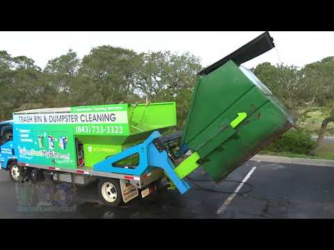 GermsBustMyBins Commercial Dumpster Demo