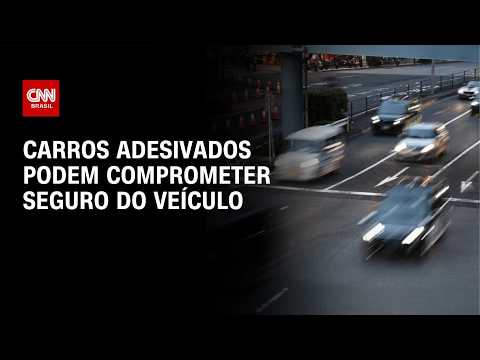Carros adesivados nas eleições podem comprometer seguro do veículo | CNN PRIME TIME
