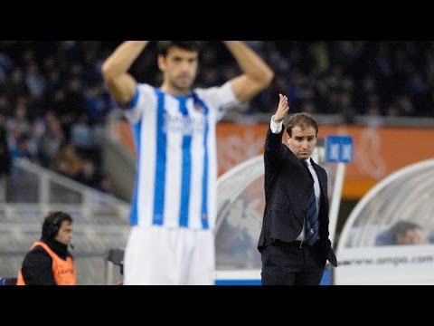 Jagoba Arrasate, Real Sociedad 1 -  FC Barcelona 1  12/02/2014