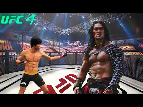 🐯UFC 4 |Bruce Lee vs. Conan the Barbarian - Tiger Fight🐯
